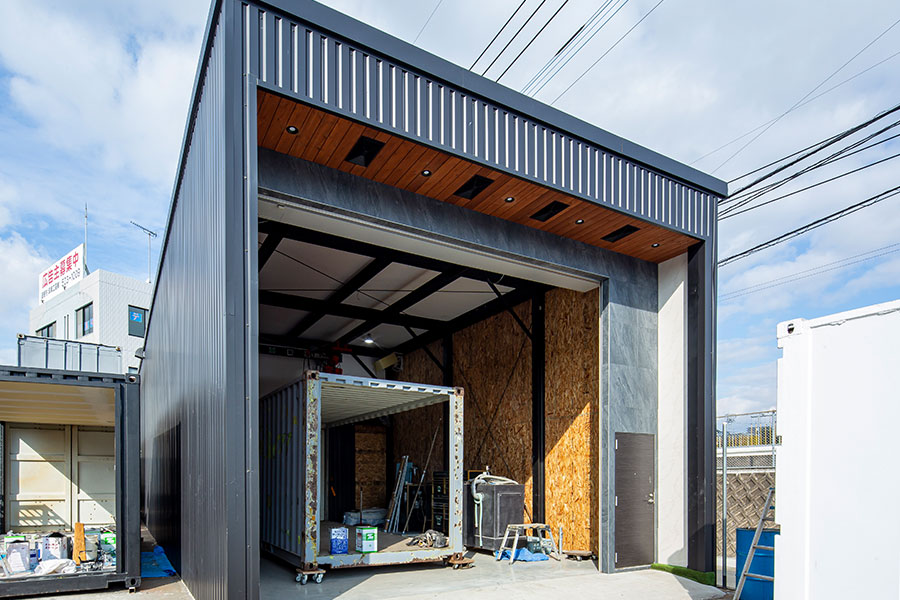 移動販売車・キッチンカー製作福岡工場外観